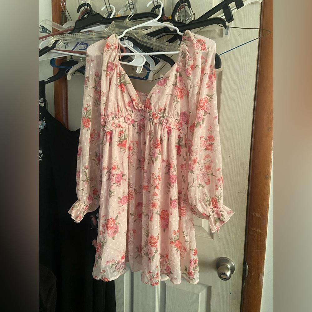 Floral Pink Women's Top